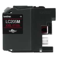 Brother LC205M original ink cartridge, super high yield, magenta