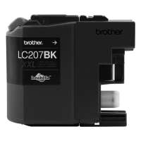 Brother LC207BK original ink cartridge, super high yield, black