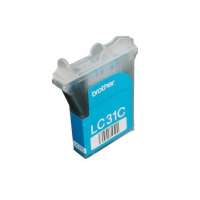 Genuine OEM Original Brother LC31C printer ink cartridge - cyan