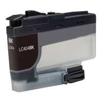 Compatible inkjet cartridge for Brother LC404BK - black