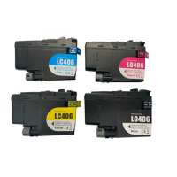 Compatible inkjet cartridges Multipack for Brother LC406 - 4 pack