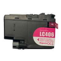 Compatible inkjet cartridge for Brother LC406M - magenta