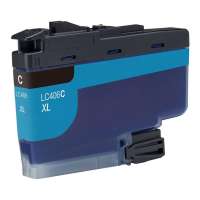 Compatible inkjet cartridge for Brother LC406XLC - high yield cyan