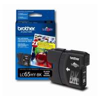 Brother LC65HYBK original ink cartridge, high yield, black