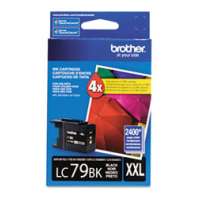 Brother LC79BK original ink cartridge, super high yield, black