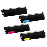 Compatible Brother TN431BK, TN431C, TN431M, TN431Y toner cartridges, 4 pack