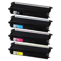 Compatible Brother TN436BK / TN436C / TN436M / TN436Y toner cartridges - Pack of 4