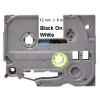 Compatible Brother TZe-231 label tape, 12 mm, black on white