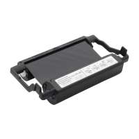 Compatible Brother PC201 ribbon cartridge - black