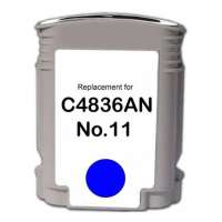 Remanufactured HP 11, C4836A ink cartridge, cyan