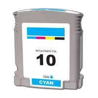 Remanufactured HP 10, C4841A ink cartridge, cyan