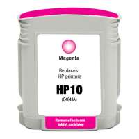 Remanufactured HP 10, C4843A ink cartridge, magenta