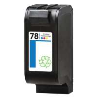 Remanufactured HP 78, C6578DN ink cartridge, tri-color