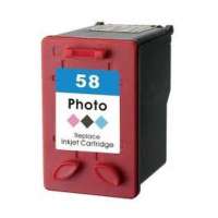 Remanufactured HP 58, C6658AN ink cartridge, photo