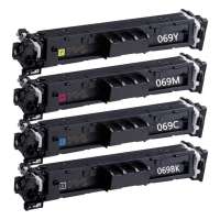 Compatible Canon 069 toner cartridges - 4-pack