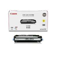 Genuine OEM Canon 1657B001 (111) toner cartridge - yellow