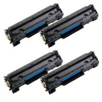 Compatible Canon 125 toner cartridges, 4 pack