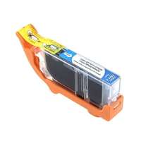 Compatible Canon CLI-221C ink cartridge, cyan