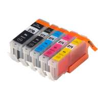 Compatible Canon CLI-271 XL, PGI-270 XL ink cartridges, 5 pack