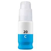 Compatible inkjet bottle for Canon GI-20C - cyan