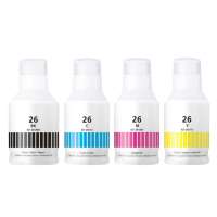 Compatible inkjet bottles Multipack for Canon GI-26 - 4 pack