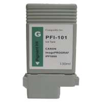 Compatible Canon PFI-101G ink cartridge, green