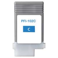 Compatible Canon PFI-102C ink cartridge, cyan