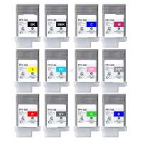 Compatible Canon PFI-106 ink cartridges, 12 pack