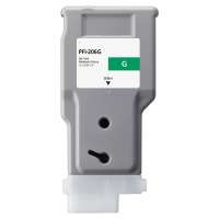 Compatible Canon PFI-206G ink cartridge, green