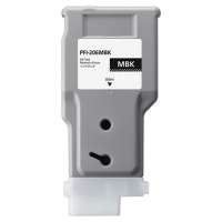 Compatible Canon PFI-206MBK ink cartridge, matte black