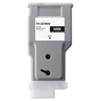 Compatible Canon PFI-207MBK ink cartridge, matte black