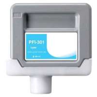 Compatible Canon PFI-301C ink cartridge, pigment cyan