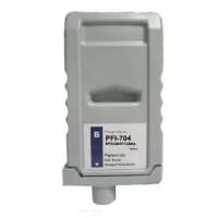 Compatible Canon PFI-704B ink cartridge, pigment blue