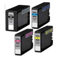 Compatible Canon PGI-1200 XL ink cartridges, 4 pack