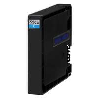 Compatible Canon PGI-2200C XL ink cartridge, high yield, pigment cyan