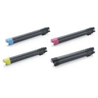 Remanufactured Dell C7765 toner cartridges, 4 pack