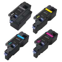 Remanufactured Dell E525 toner cartridges, 4 pack