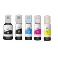 Compatible ink bottles Multipack for Epson 512 - 5 pack