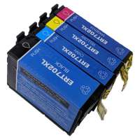 Remanufactured inkjet cartridges Multipack for Epson 702XL - 4 pack