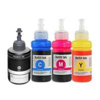 Compatible Epson 774, 664 ink bottles, 4 pack