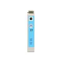 Remanufactured Epson 77, T077520 ink cartridge, high yield, light cyan