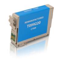 Remanufactured Epson 99, T099220 ink cartridge, cyan