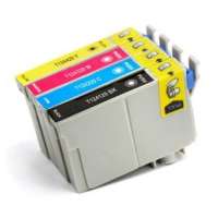 Remanufactured Epson 124 ink cartridges, 4 pack