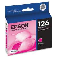 Epson 126, T126320 OEM ink cartridge, high yield, magenta