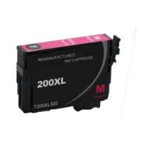 Remanufactured Epson 200XL, T200XL320 ink cartridge, high yield, magenta