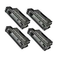 Compatible HP 05X, CE505X toner cartridges, 4 pack