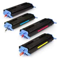 Compatible HP 124A toner cartridges - 4-pack