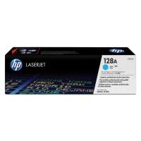 HP 128A, CE321A original toner cartridge, 1300 pages, cyan