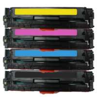 Compatible HP 131A, CF210A, CF211A, CF212A, CF213A toner cartridges, 4 pack