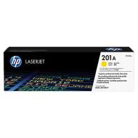 HP 201A, CF402A original toner cartridge, 1400 pages, yellow